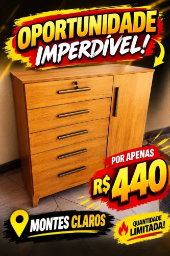 cômoda R$ 440 PROMOÇÃO