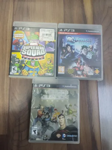 Jogo PlayStation 3 raridade Super heróis