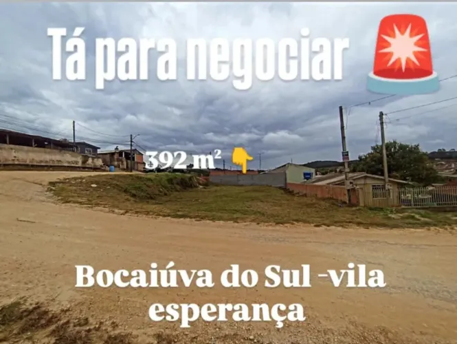 Terreno em Bocaiúva do Sul
