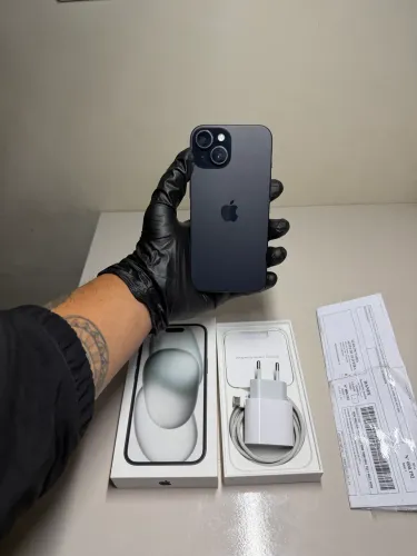 IPHONE 15 128GB, BATEIRA 100% NUNCA FOI ABERTO!