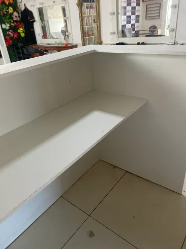 Balcão para recepção
