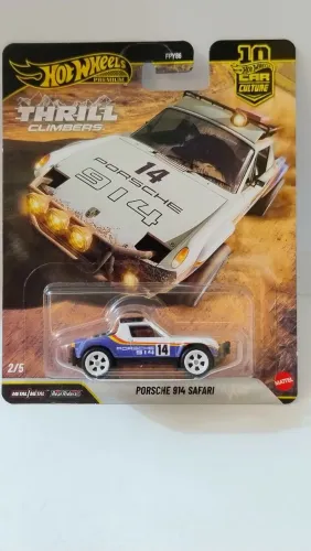 HOT WHEELS PORCHE 914 SAFARI PNEUS DE BORRACHA ESCAA 1:64