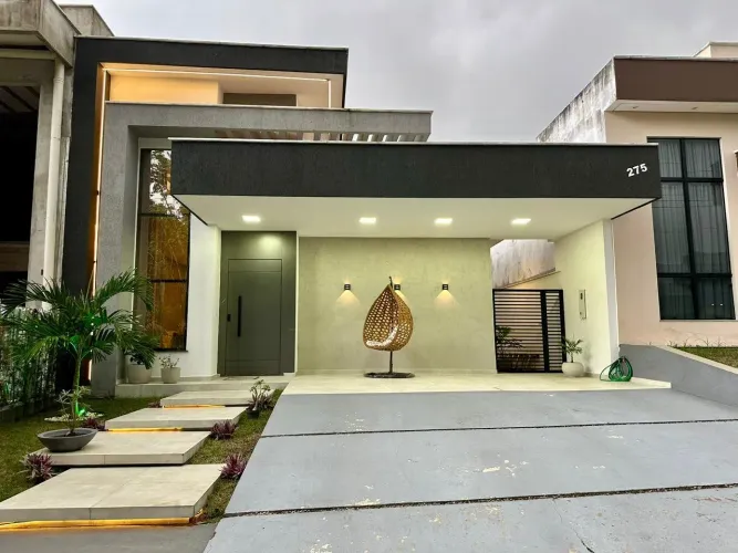 Quinta das Marinas, Casa 3 suites com piscina, Térrea, Ambientes integrados, 250m²