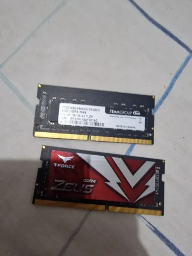 memória ram 2x 8gb ddr4 2666