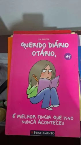  Livros - Querido Diário Otário volumes 1, 4 e 5