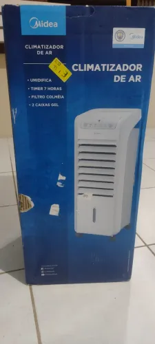 Climatizador de ar Midea na caixa nunca foi usado ?
