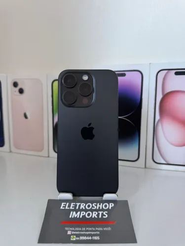 iPhone 15 Pro 128GB Titânio Preto | Impecável | Bateria 86% | Original Apple