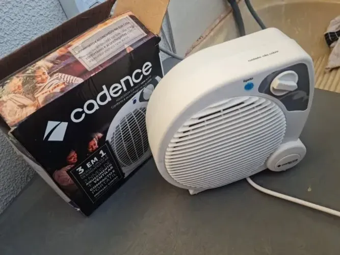 Aquecedor cadence 3 em 1