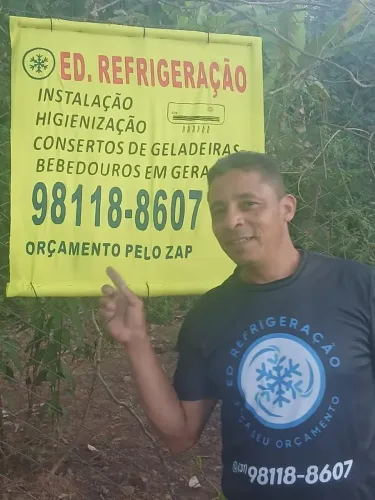 ED refrigeração instalação e manutenção de ar-condicionado