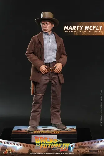 Hot toys Marty Mcfly - de Volta para o futuro back to the future