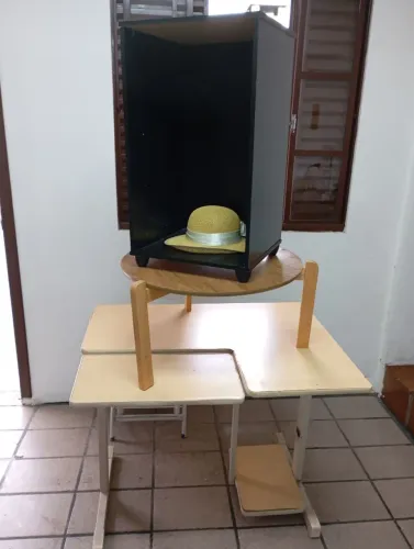 Duas mesas,e um porta objeto