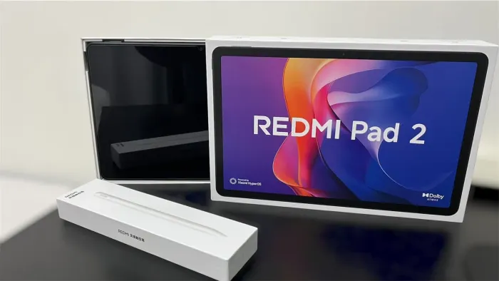 Redmi pad 2 128gb 4gb ram e caneta com rejeição de palma