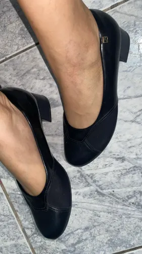 Scarpin Piccadilly Original Preto Nº 34 | Pouquíssimo Uso