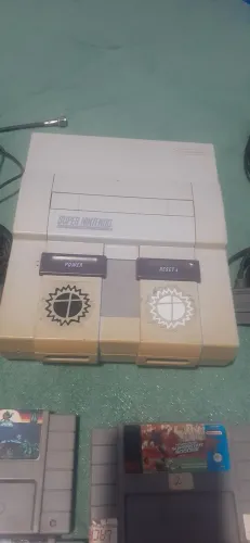 Vendo super nintendo completo 