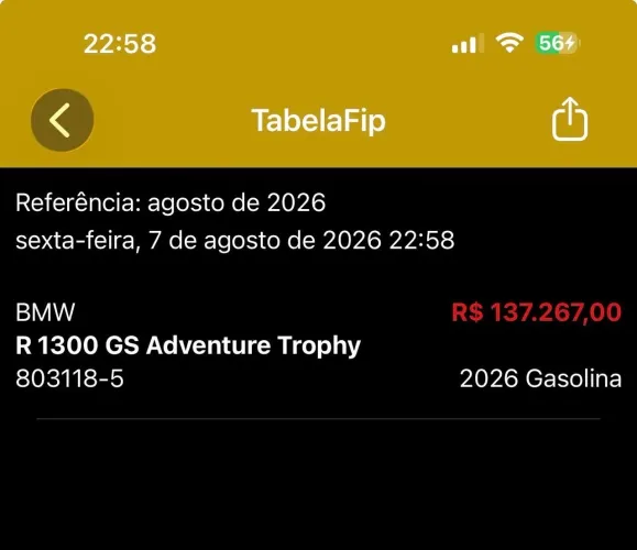 BMW R1300 GS Adventure Trophy oportunidade