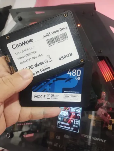 SSD 480GB Saúde 100% (Loja Fisica no Cohatrac)