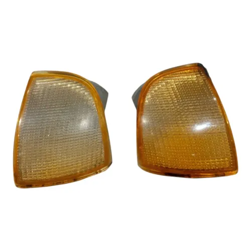 Par Luzes Posição Luz Seta Vw Gol G2 Bolinha 1995 96 A 1999 Amarelo