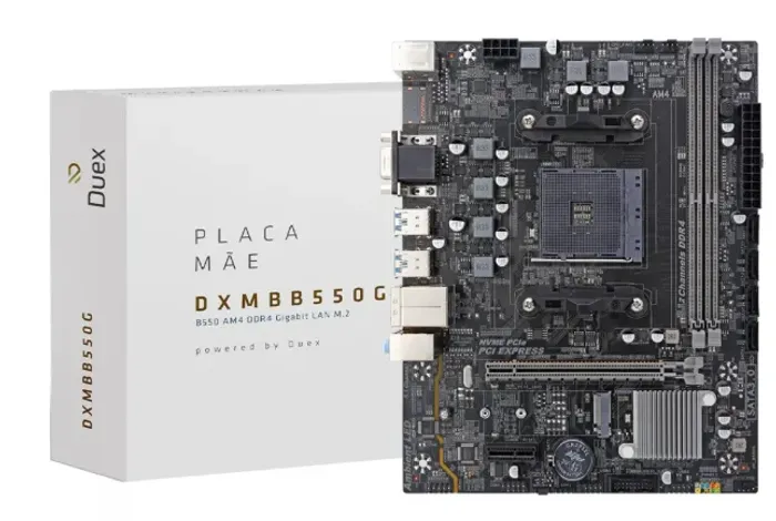 Placa Mãe Duex Oem Dxmbb550g Bulk, Am4, Ddr4