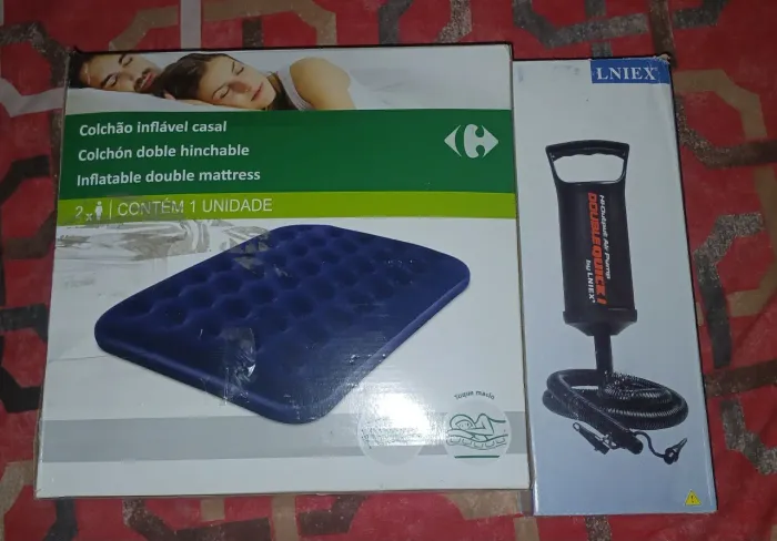 Vendo este colchão inflável casal