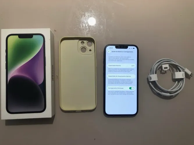 iPhone 14 de 128 Gb preto - Troco