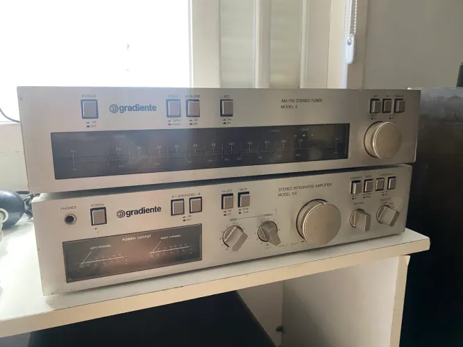 Receiver gradiente 126 e Tuner gradiente model 9