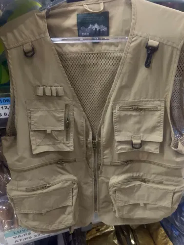 Colete de pesca multiuso