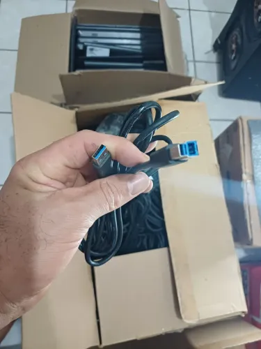 100 - Cabos Cabo Usb B 3.0 Hd Externo Monitor Gamer Premium <br>R$ 600,00