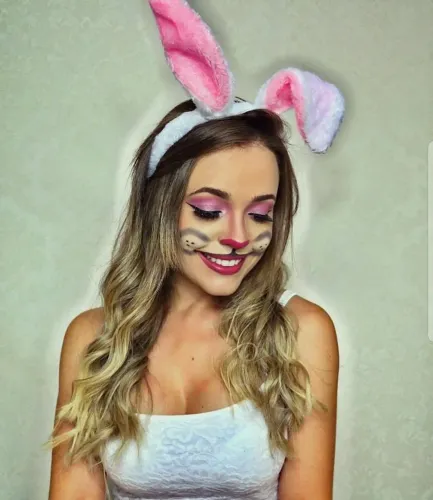 Orelha de coelho de carnaval