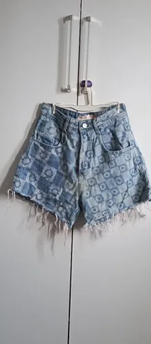Short jeans feminino da alcance jeans