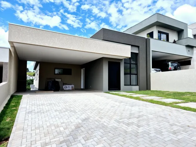 Casa Em Condomínio Com 3 Suítes à Venda, Colônia Dona Luíza, Ponta Grossa