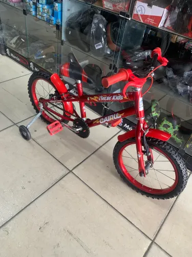 Bicicleta aro 16 Cairu Vermelha Racer Kids