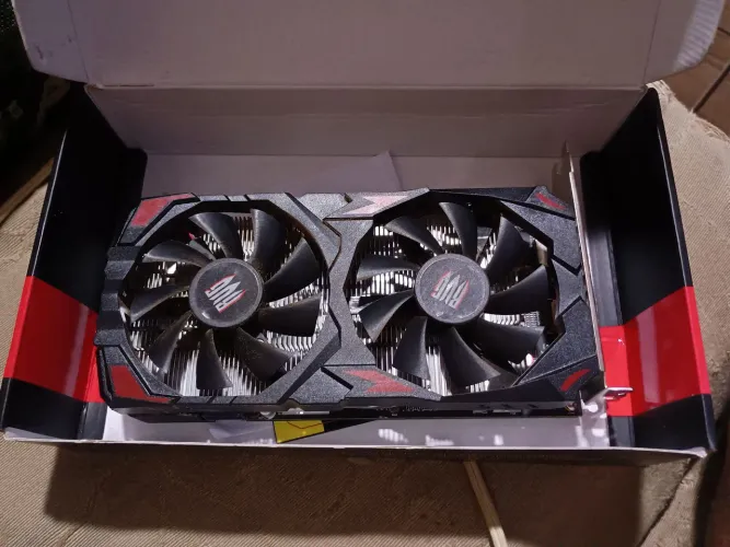 Placa de vídeo RX580 GDDR5 8GB AMD - REVENGER