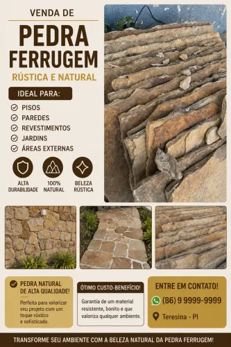 Vendo pedras rústicas