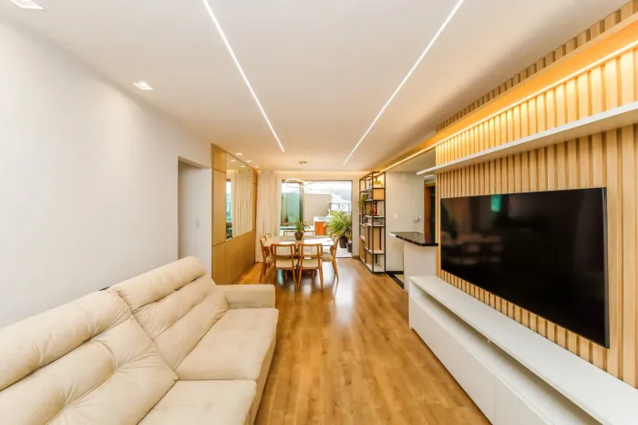 Apartamento garden com área gourmet e piscina no Cascatinha para venda