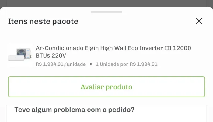 Ar condicionado 
