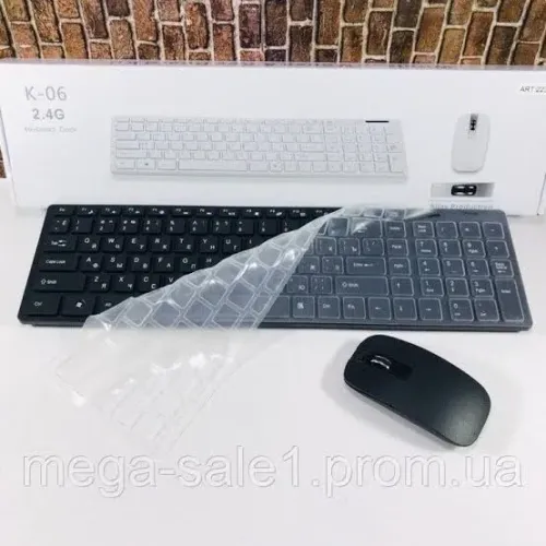 Kit teclado e mouse sem fio AJ 007, ac. cartões e entregamos