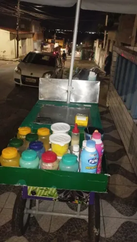 Carrinho de açaí