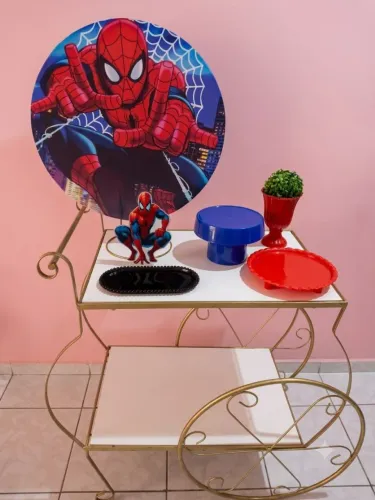 TEMA HOMEM  ARANHA  MINE  FESTA COM ENTREGA