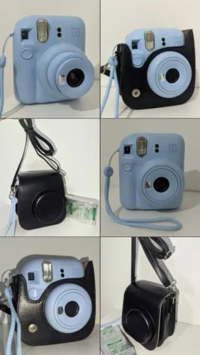 Câmera fujifilm instax mini 12 seminova