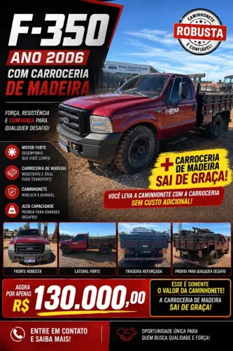 Ford F-350 3.9 Cummins Turbo Diesel Mec. 2006
