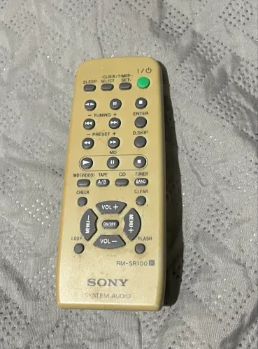 Controle Remoto Original Sony RM-SR100 - Para Mini System (MHC/HCD)
