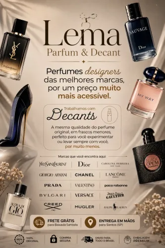 Lema Parfum & Decant - Perfumes originais com preço acessível