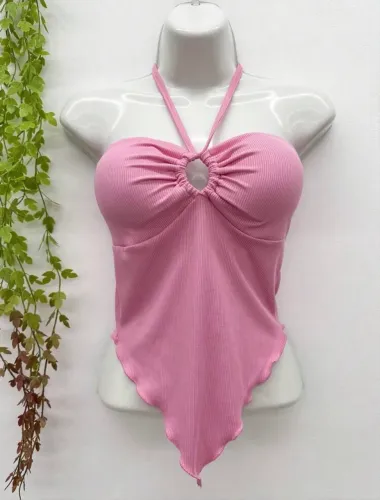 Vende se cropped rosa