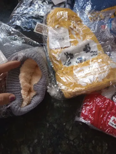 Touca infantil nova