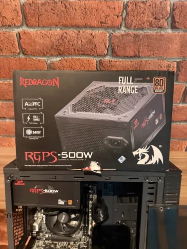 Fonte Redragon 500w 80 plus bronze