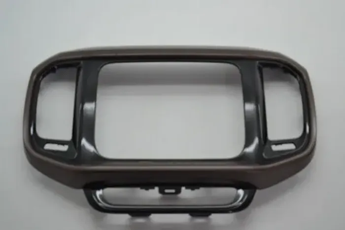 Moldura Central Difusor Radio Painel Fiat Toro 2020 Original Marrom