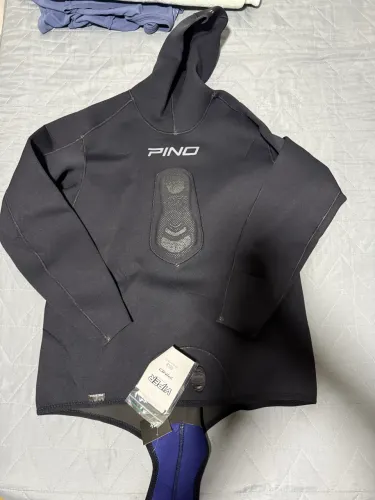 Roupa de neoprene Víper Fusion Green pesca sub - Jaqueta + Calça I 3mm