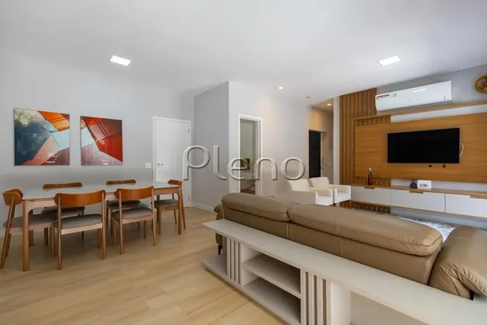 Apartamento Garden à venda e para alugar em Campinas, Swiss Park, com 3 suítes, com 130 m²