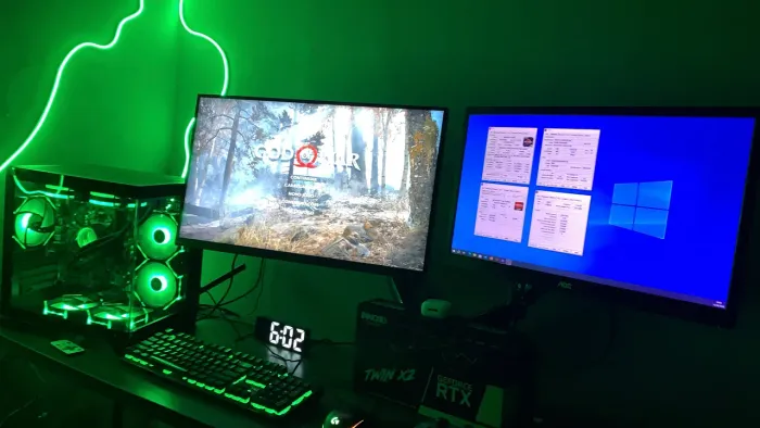 PC Gamer Completo + Monitor AOC + Kit Gamer
