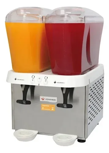 Refresqueira Inox 2 Cubas 16L Venancio CF216 32 Litros Seminova